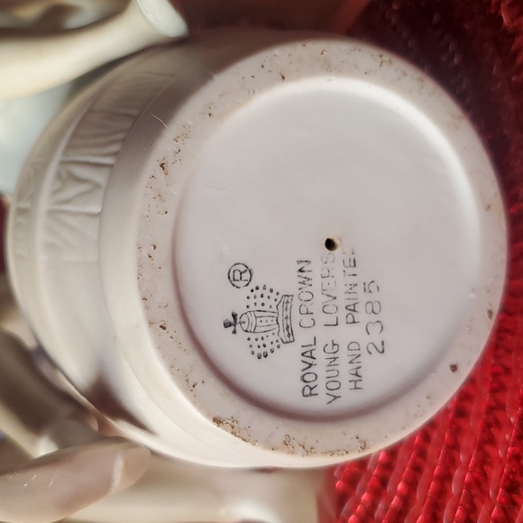 VTG Figurine Boy and Girl Lovers on a Barrel, RARE MADE IN JAPAN 8”H - Picture 3 of 5